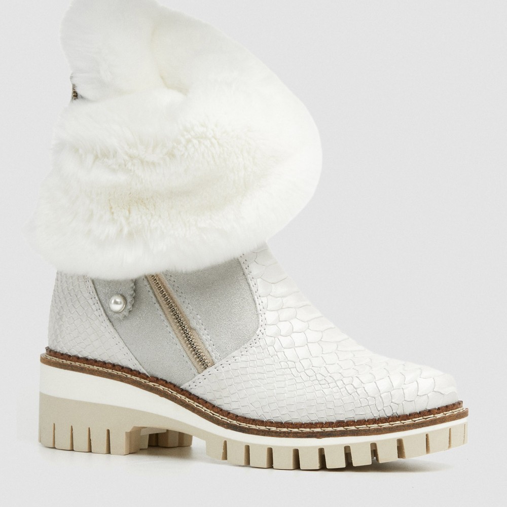 ANKLE BOOT NIS JULIONA WHITE