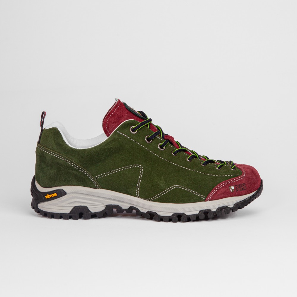 SCARPE NIS CADORE VERDE BORDEAUX