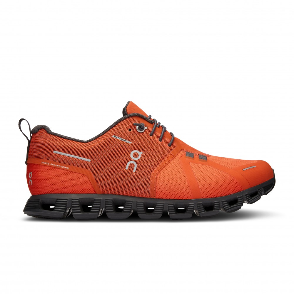 SHOES ON CLOUD 5 WATERPROOF W FLAME ECLIPSE