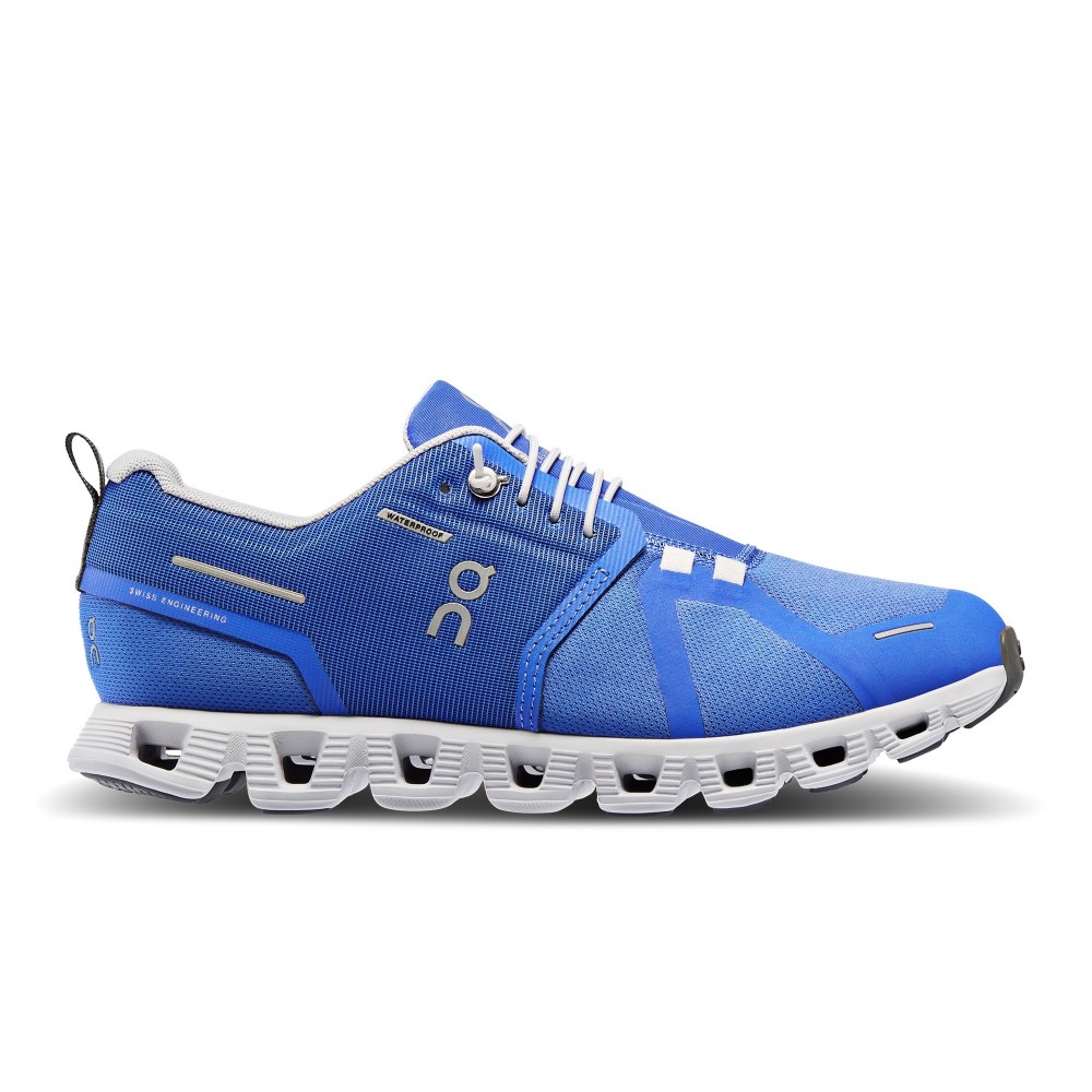 SCARPE ON CLOUD 5 WATERPROOF DONNA  COBALT GLACIER