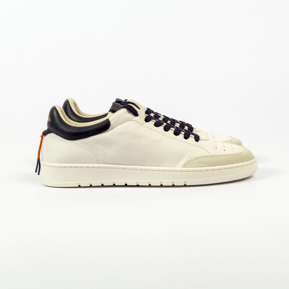 SCARPE BARRACUDA BIANCO NAVY