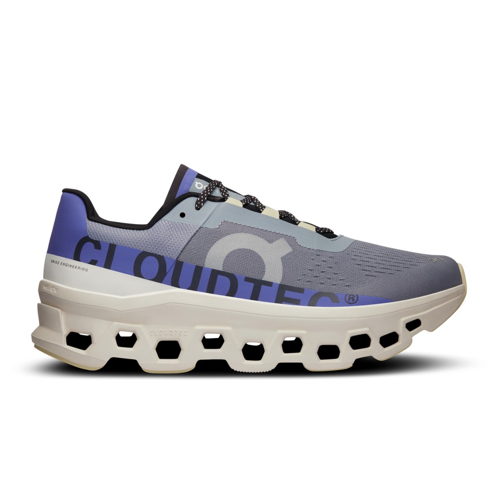 SCARPE ON CLOUDMONSTER UOMO MIST BLUEBERRY