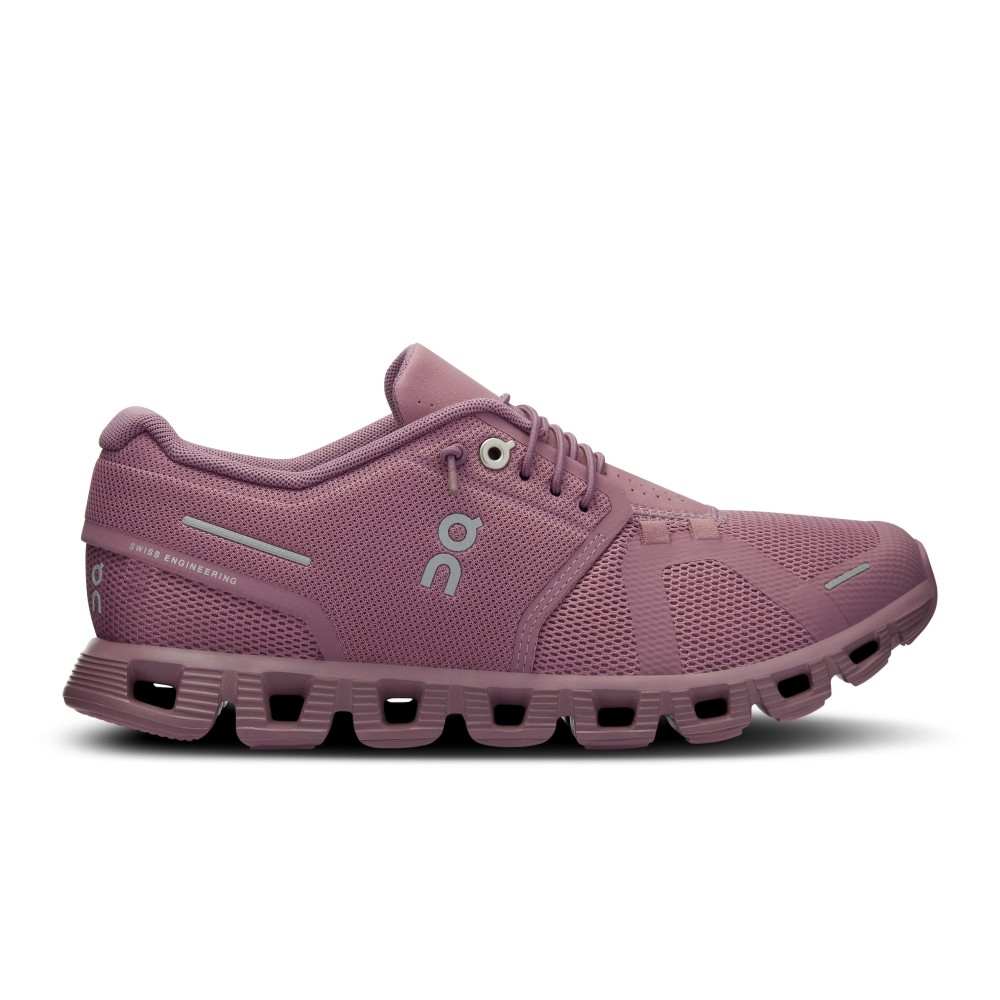 SCARPE ON CLOUD 5 DONNA FIG QUARTZ