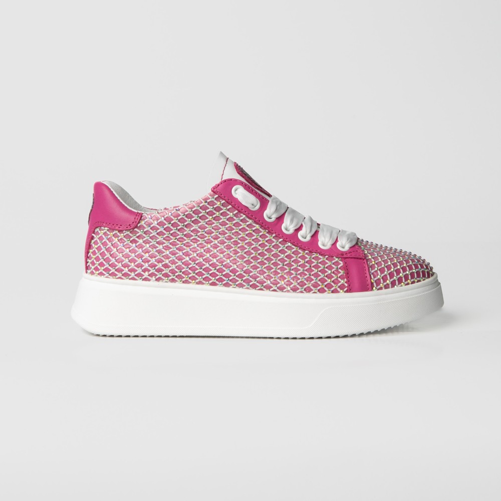 SCARPE NIS MIA FUCSIA CRYSTAL