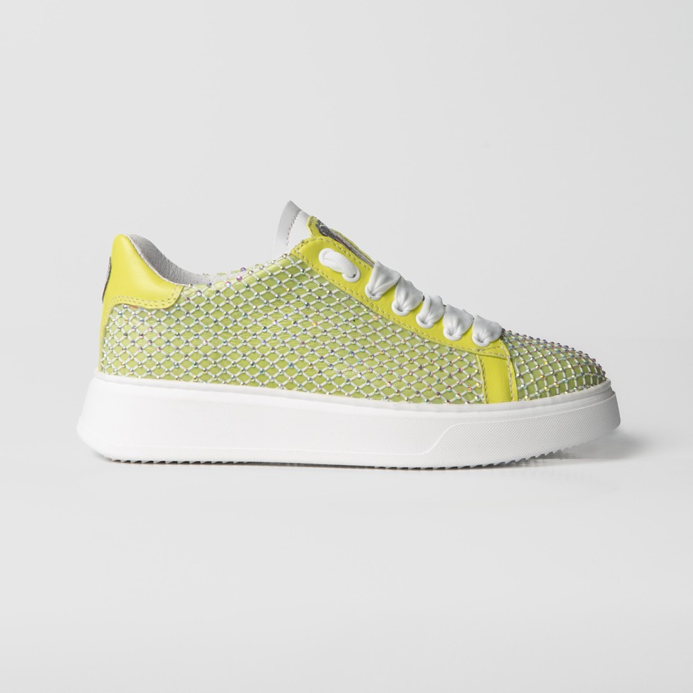 SCARPE NIS MIA LIME CRYSTAL