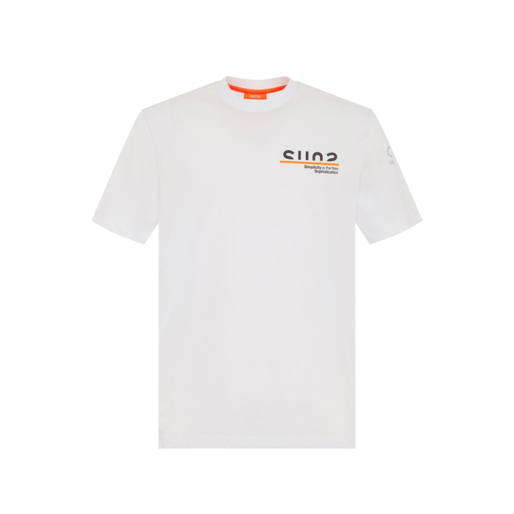 SUNS BOARDS PAOLO LINE WHITE T-SHIRT