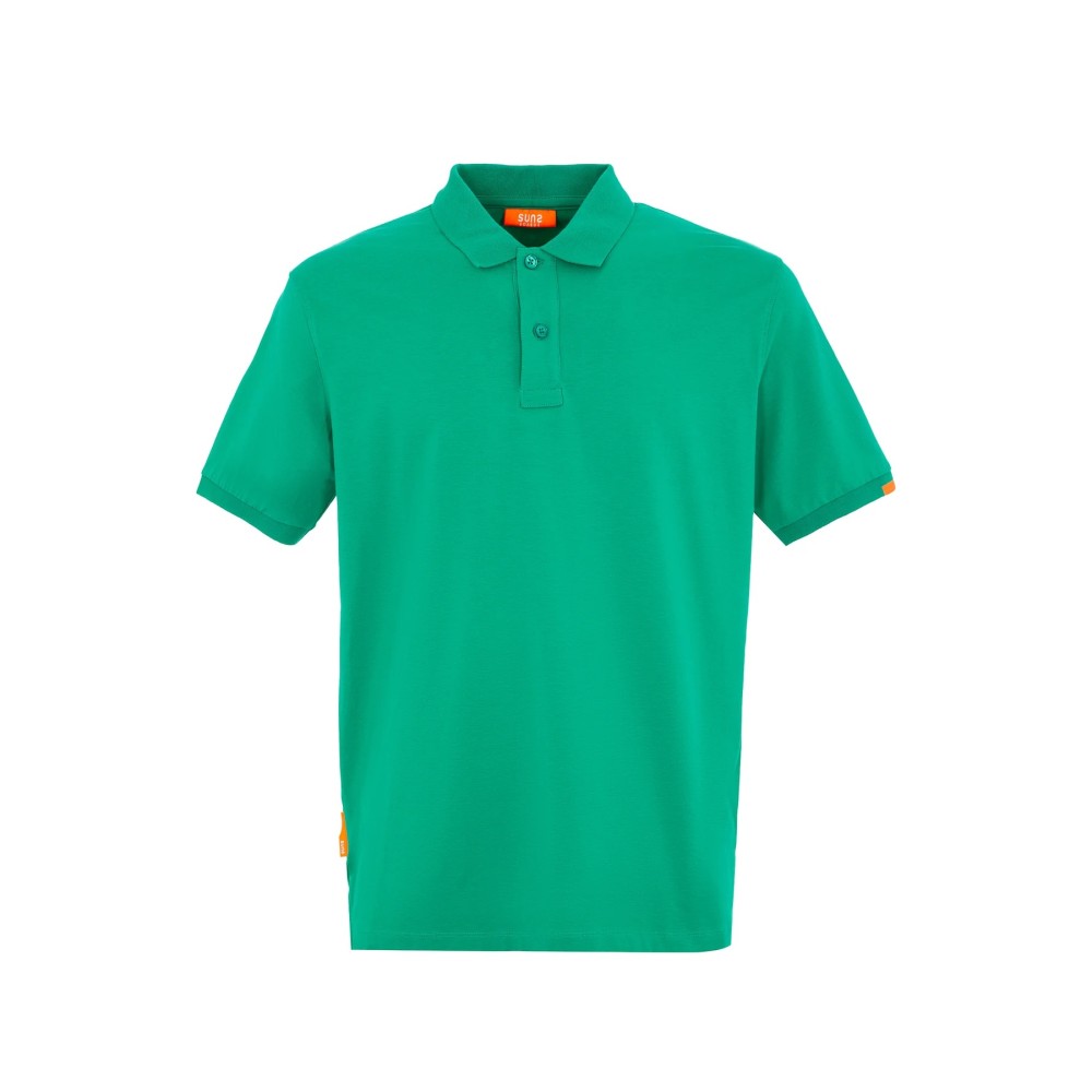 POLO SUNS FEDERICO BACK MINT COTONE ELASTICIZZATO