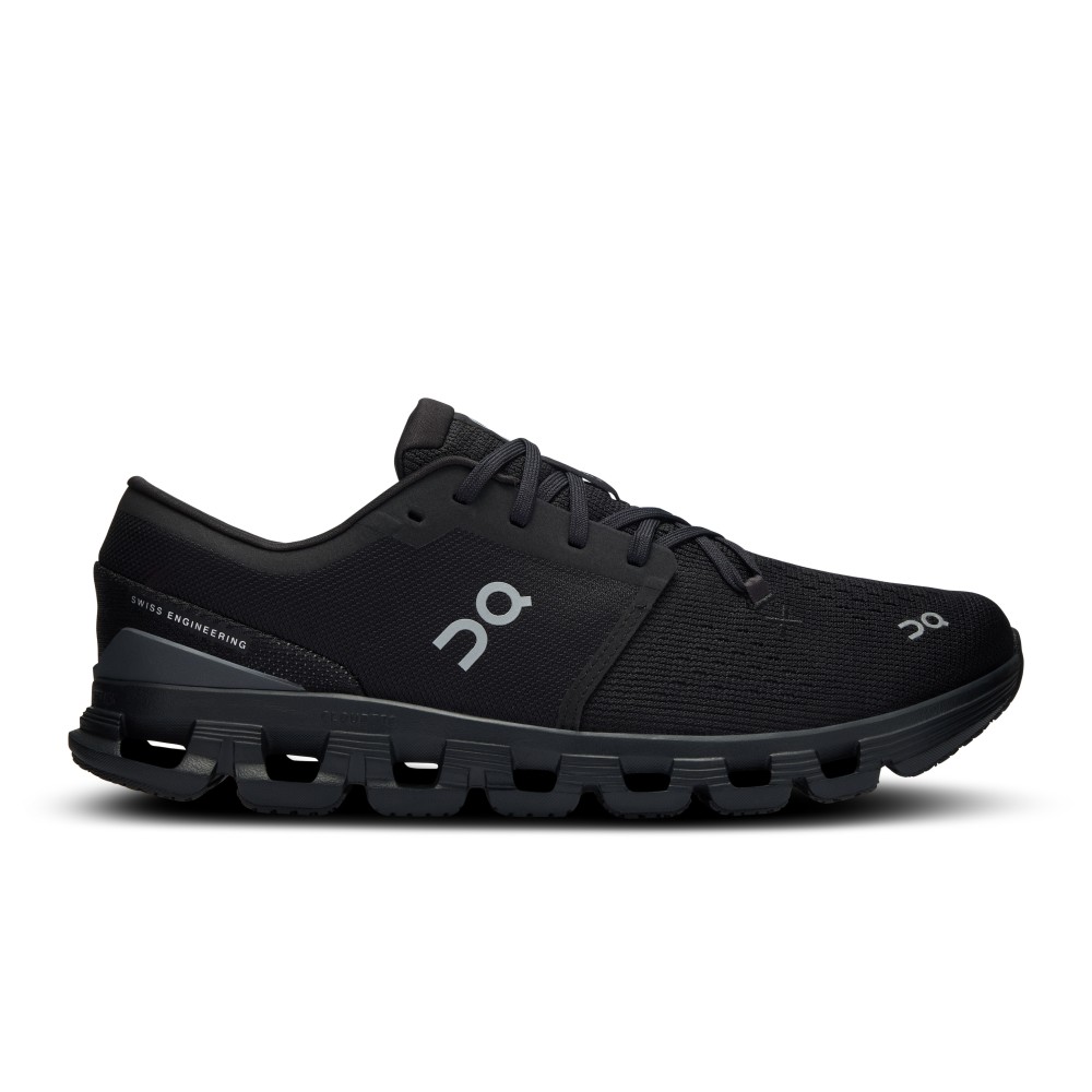 SCARPE ON CLOUD X 4 UOMO BLACK ECLIPSE