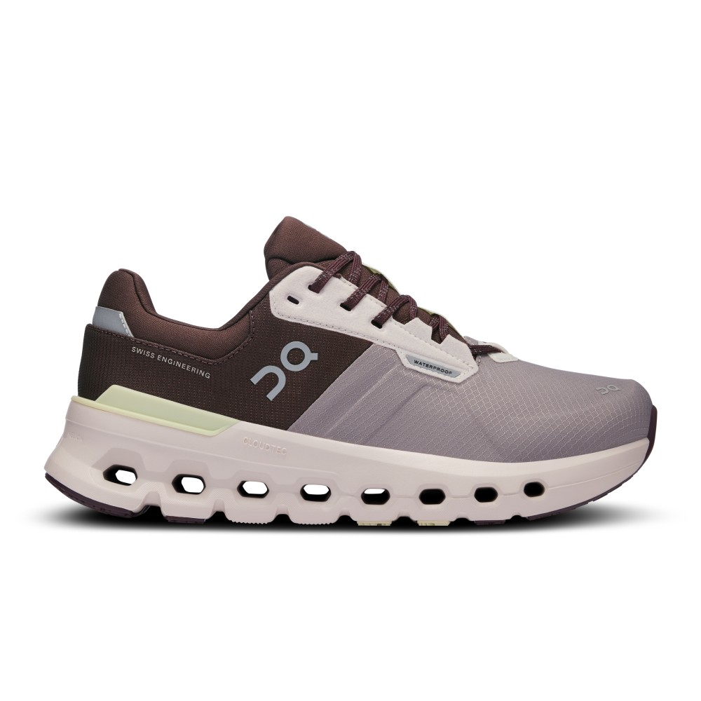 SCARPE ON CLOUDRUNNER 2 WATERPROOF DONNA ZINC SEEDLING