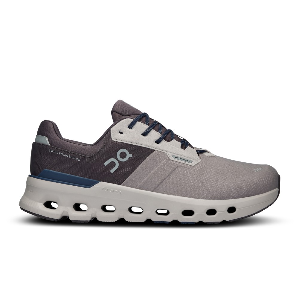 SCARPE ON CLOUDRUNNER 2 WATERPROOF UOMO ZINC MIDNIGHT