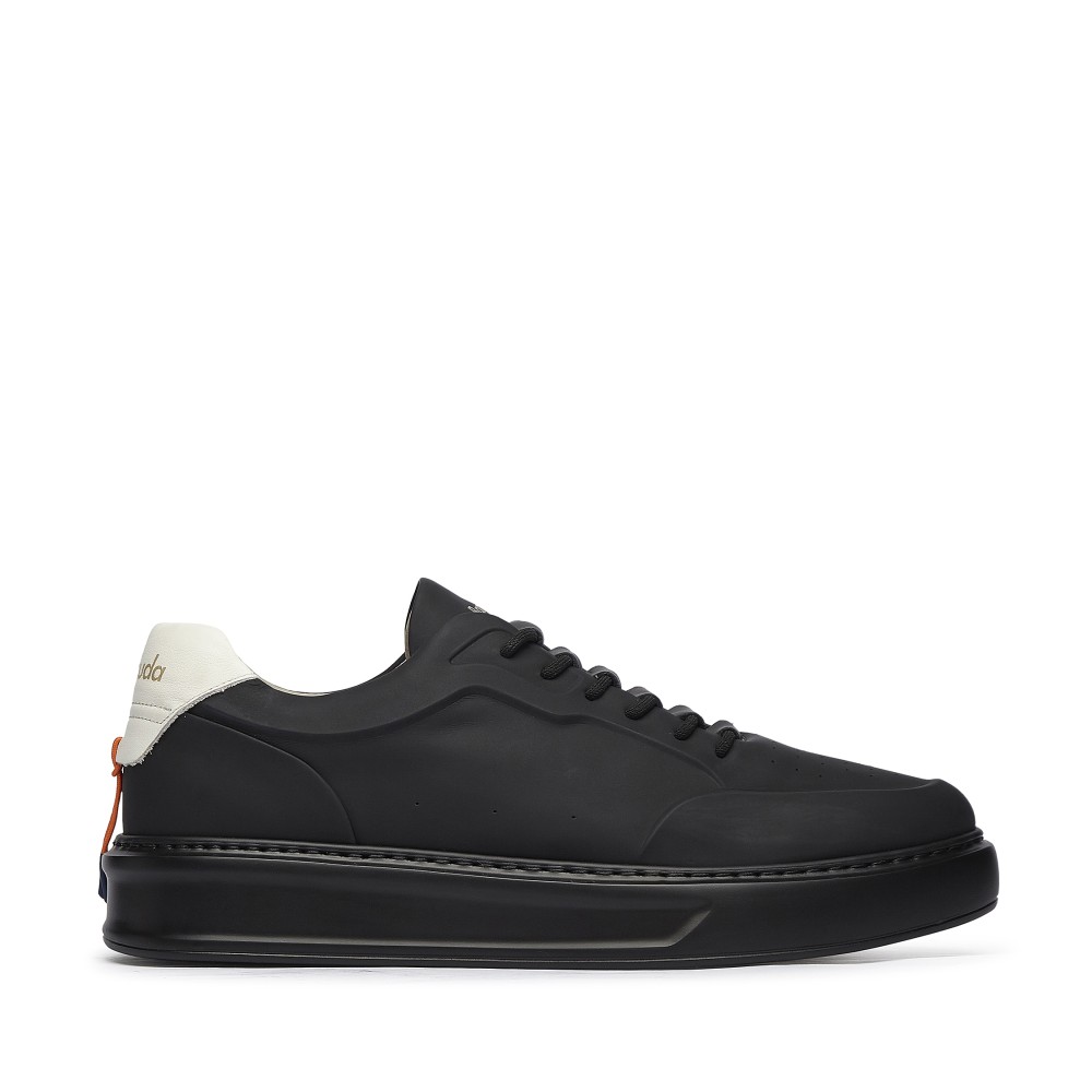 SCARPE BARRACUDA UOMO BLACK WHITE