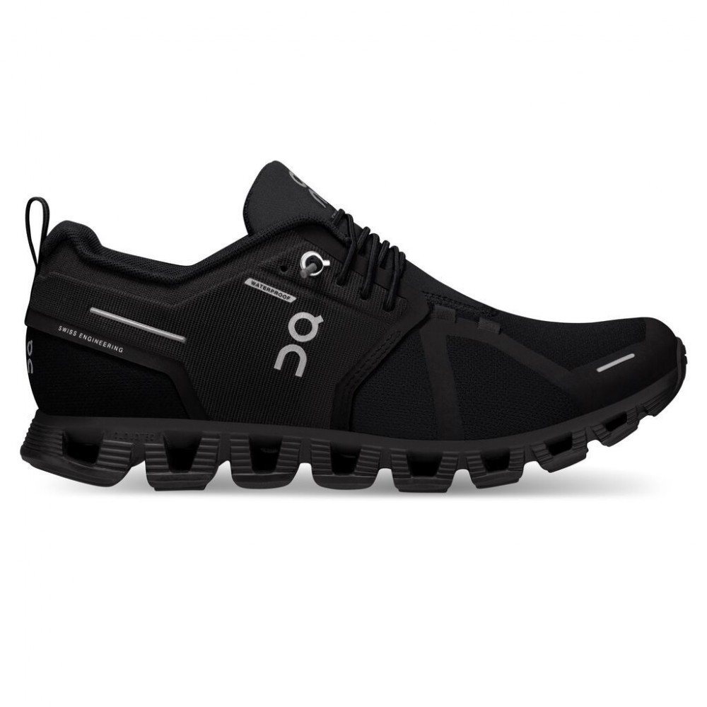 ON CLOUD 5 WATERPROOF WOMAN SHOES ALL BLACK