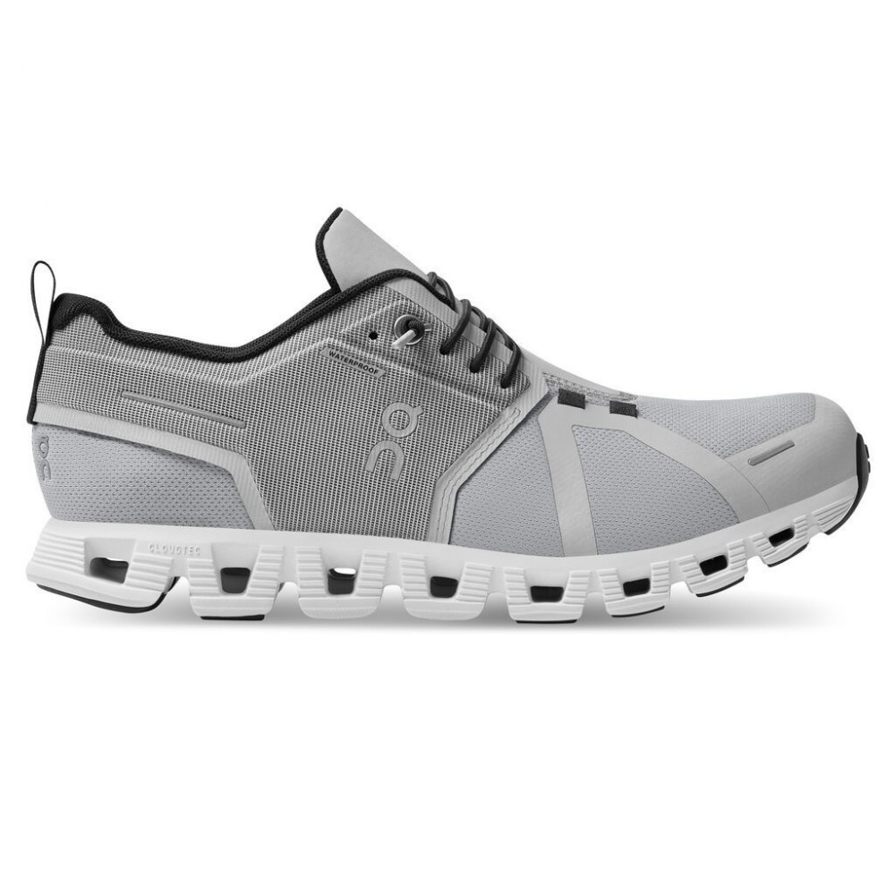 SCARPE ON CLOUD 5 WATERPROOF DONNA GLACIER WHITE