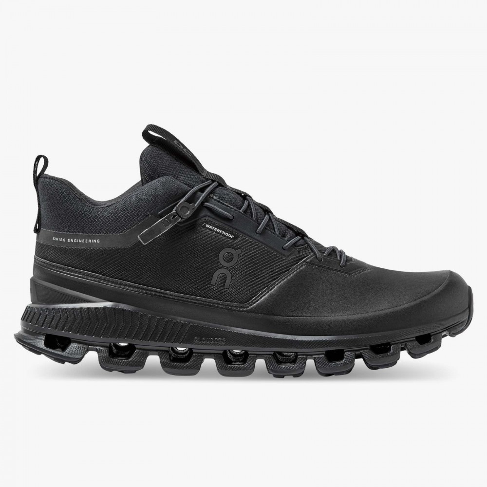 ON CLOUD HI WATERPROOF WOMAN SHOES ALL BLACK