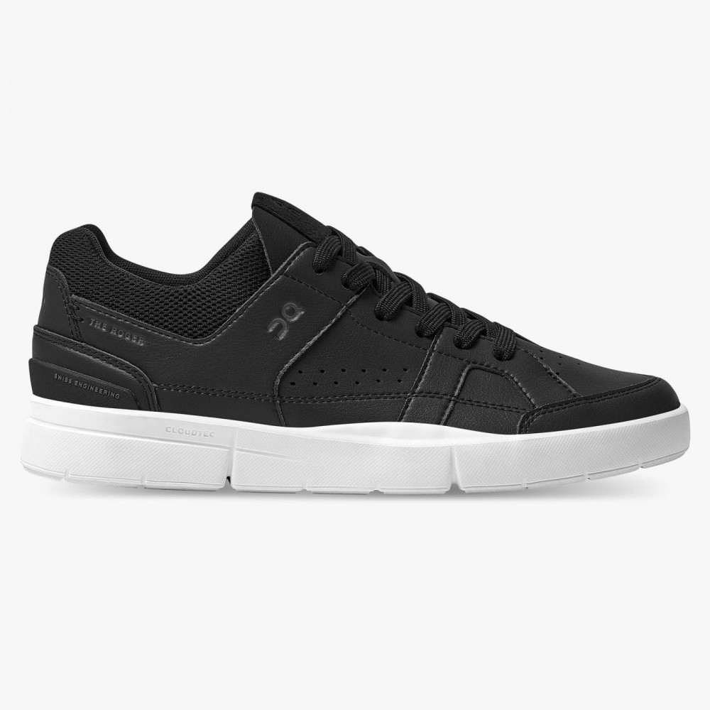 ON THE ROGER CLUBHOUSE WOMAN SHOES BLACK WHITE