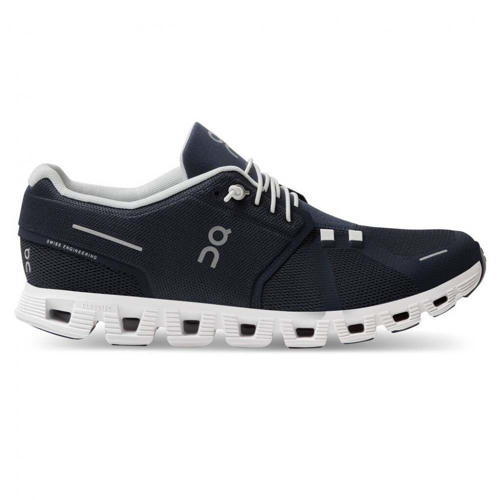 ON CLOUD 5 MAN SHOES MIDNIGHT WHITE