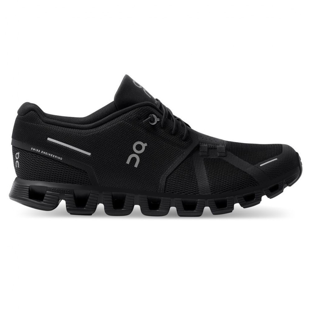 SCARPE ON CLOUD 5 UOMO ALL BLACK